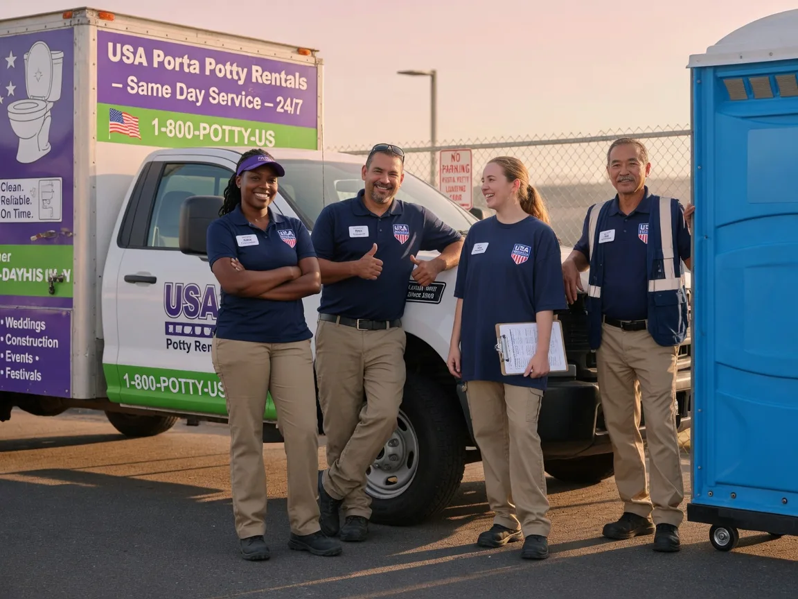 Porta Potty Rental company in Knoxville, MD